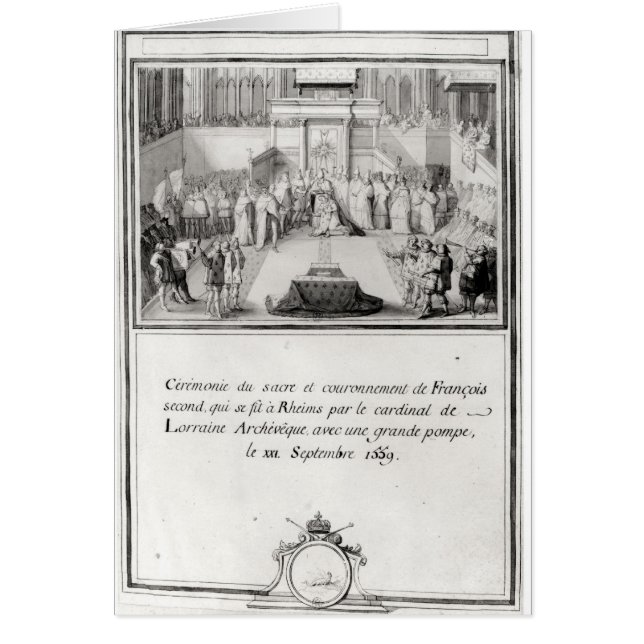 Cartão Coroa de Francisco II (Frente)