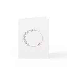 Coroa de Natal Minimalista