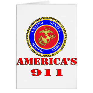 Cartão Corpo do Marines América 911 dos Estados Unidos d