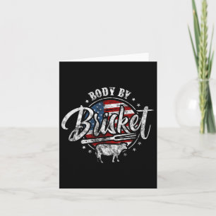 Cartão Corpo Por Brisket Usa Flag Patriótico Byrbeque 4º