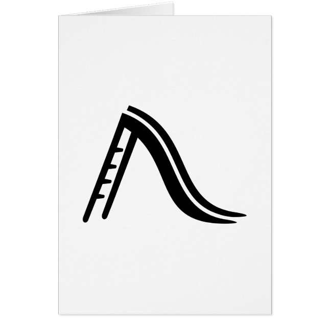 Cartão Corrediça do campo de jogos (Frente)