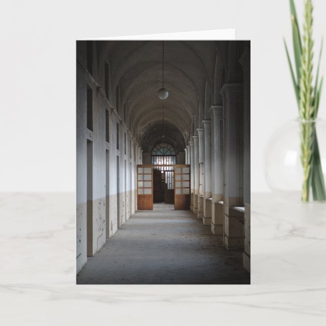 Cartão Corredor de Manicomio (Frente)