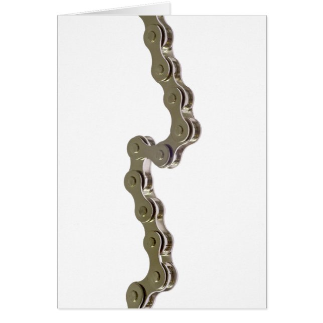 Cartão Corrente da bicicleta (Frente)