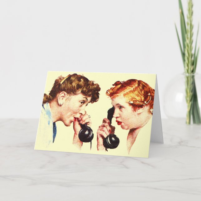 Cartão Corrente da bisbolhetice (Frente)