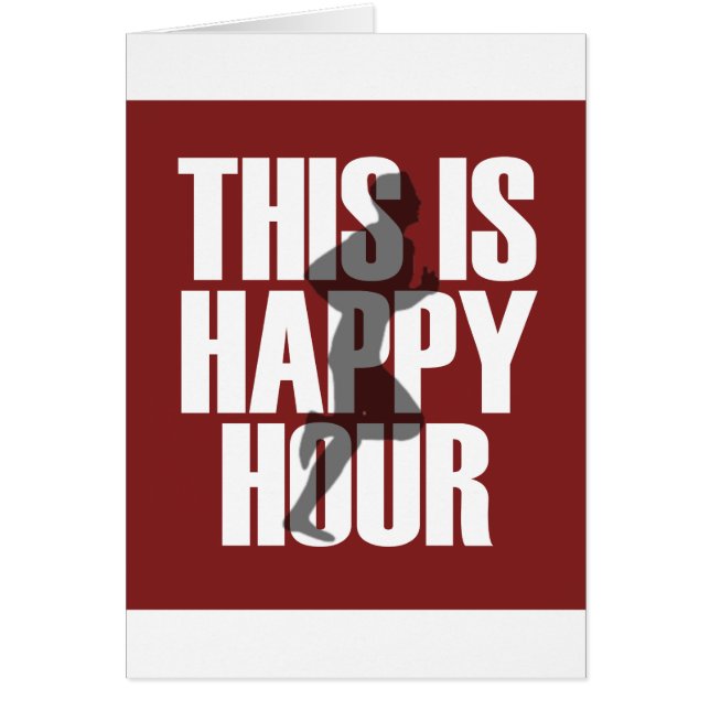 Cartão Correr É Hora Feliz (Frente)