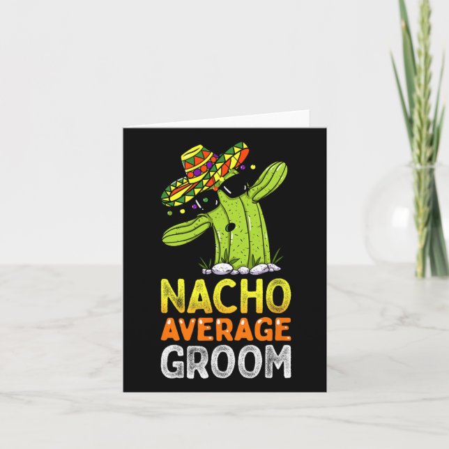 Cartão Correspondência Piada Familiar Engraçada Nacho Méd (Frente)