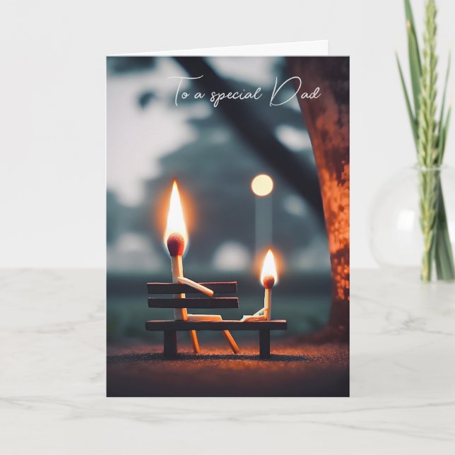 Cartão Correspondentes em um banco de Dias de os pais (Frente)