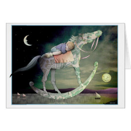 Cartão Corrida da Noite - Menino