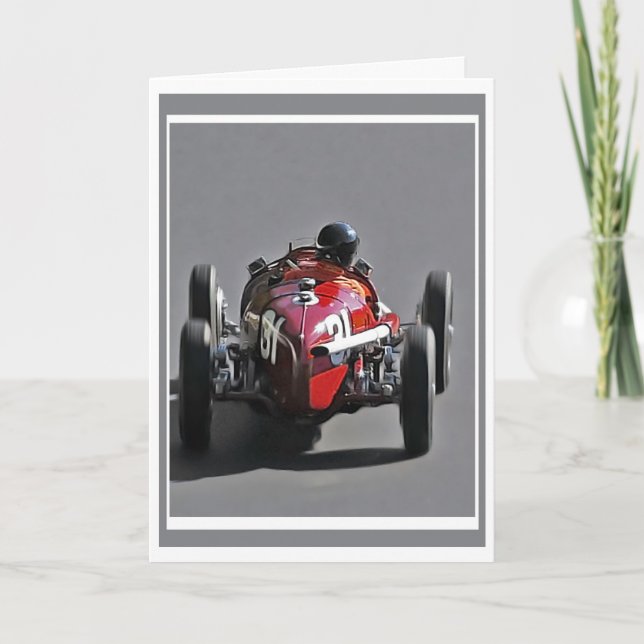 Cartão Corrida Longe (Frente)