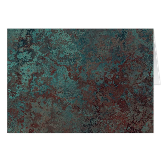 Cartão Corrosão "Cobre" impressão dentro texto (Frente Horizontal)