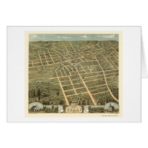Cartão Corry, mapa panorâmico do PA - 1870
