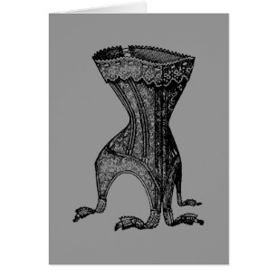 Cartão Corset Francês