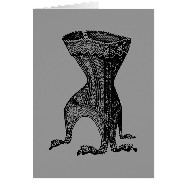 Cartão Corset Francês (Frente)