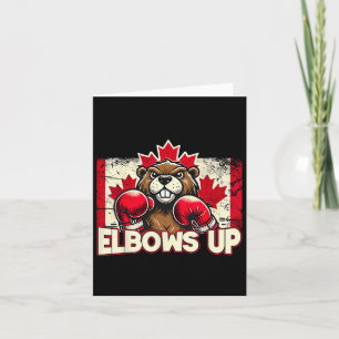 Cartão Corta o Canadá Contra Tarifas Canadianas Beaver B