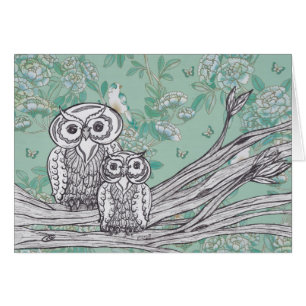 Cartão Corujas 39
