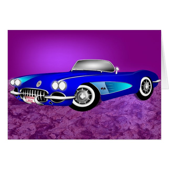 CARTÃO CORVETA CLÁSSICA (Frente Horizontal)