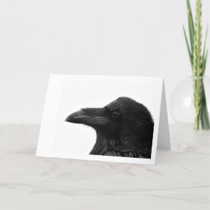 Cartão Corvo comum Notecard