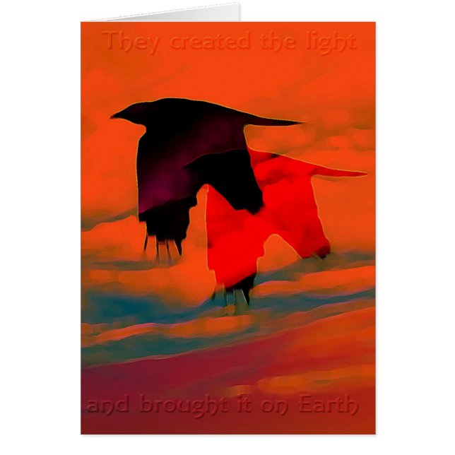 Cartão Corvos (Frente)