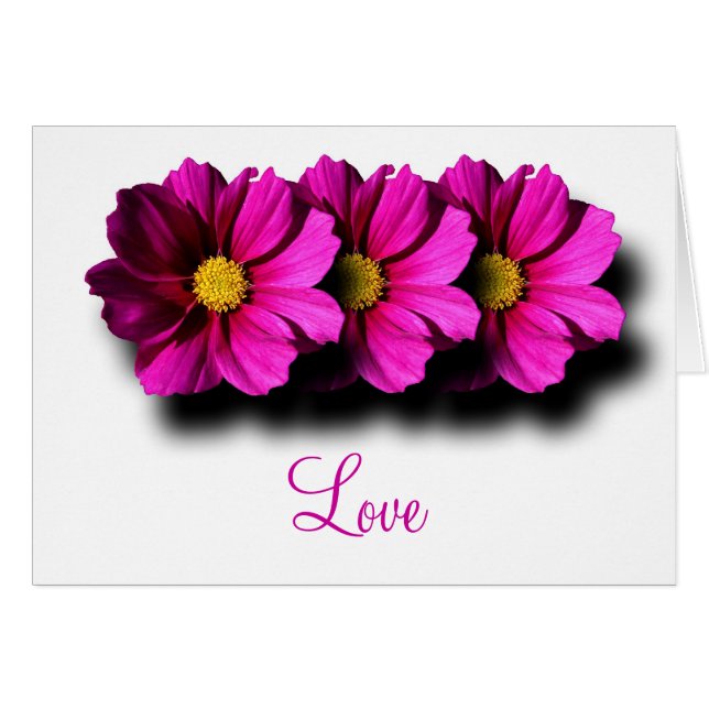 Cartão Cosmos empilhado (Frente Horizontal)