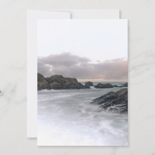 Cartão Costa do Mar da Noruega (Frente)