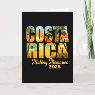 Cartão Costa Rica 2026 Criando Memórias Férias Familiares