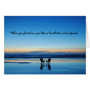 Cartão Costume da dissolução da relação do Pushback d