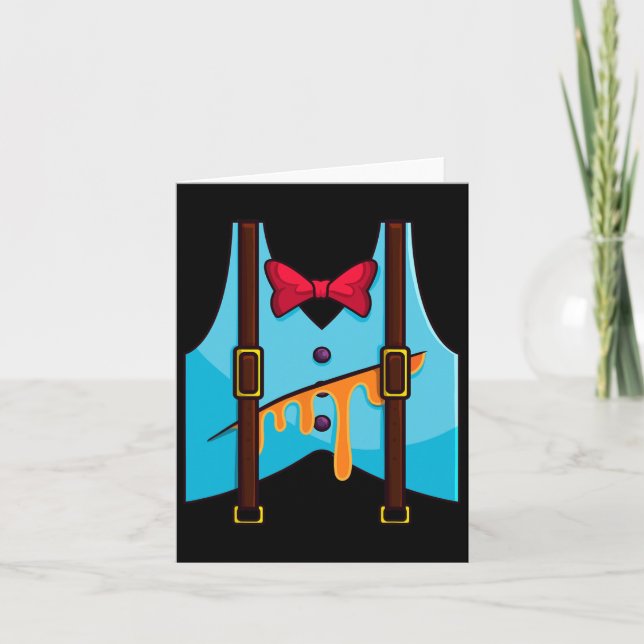 Cartão Costume de Halloween Humpty Dumpty (Frente)