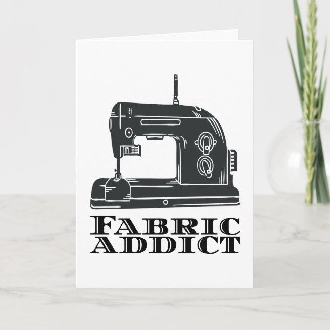 Cartão Costura - Tecido (Frente)