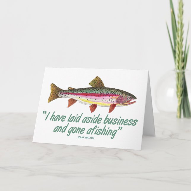 Cartão Cotação de Pesca (Frente)