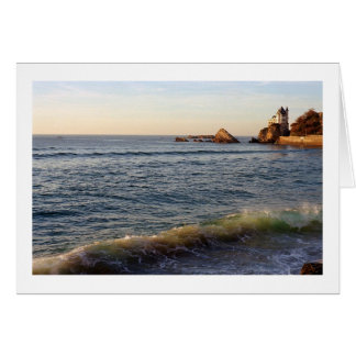 Cartão Côte des Basques, Biarritz, França