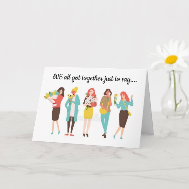 CARTÃO *COTRABALHADOR ESPECIAL* NO ANIVERSÁRIO (Planta pequena)