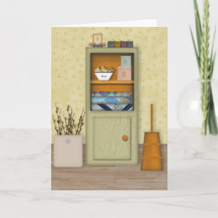 Cartão Country Hutch Note Card
