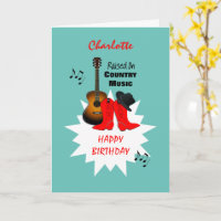 Country Music Personalizada Parabéns