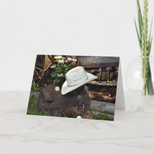 Cartão country western