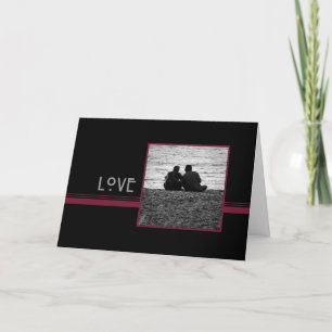 Cartão Couple in Love Happy Wedding Anniversary Card