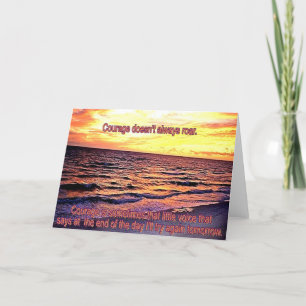 Cartão Courage