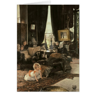 Cartão Couro cru de James Tissot - e - busca, c.1880-82