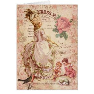 Cartão Couture da senhorita