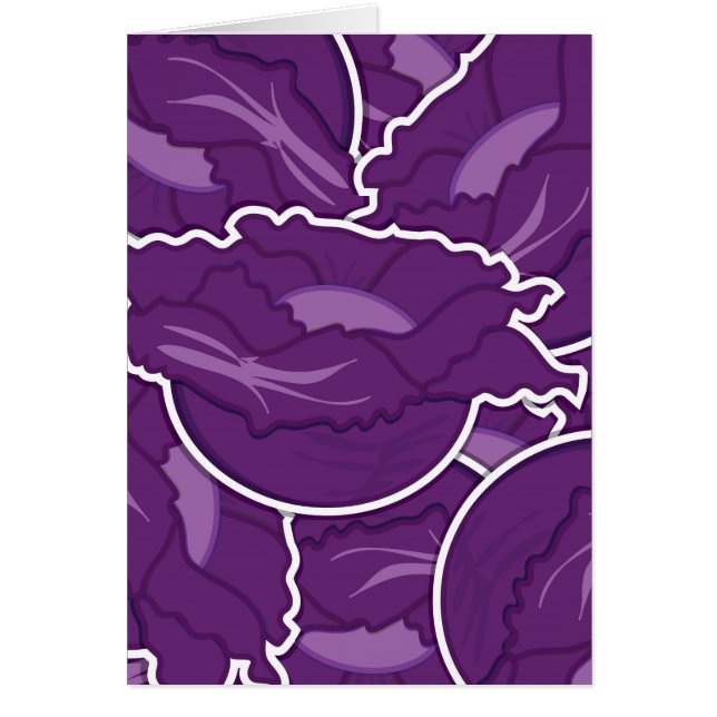 Cartão Couve-roxa-funfa (Frente)