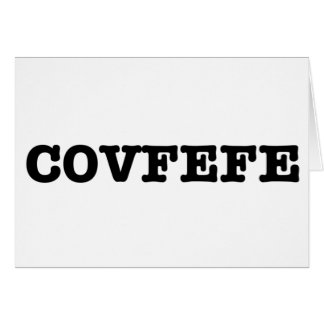 Cartão covfefe