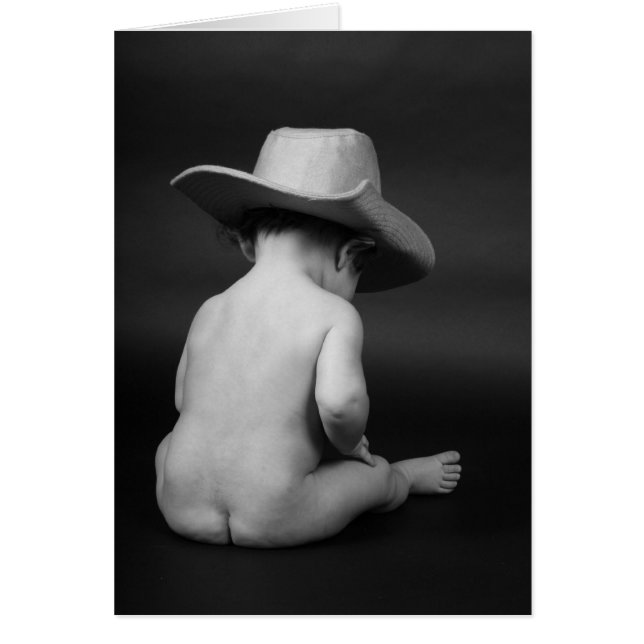 Cartão Cowboy Baby (Frente)