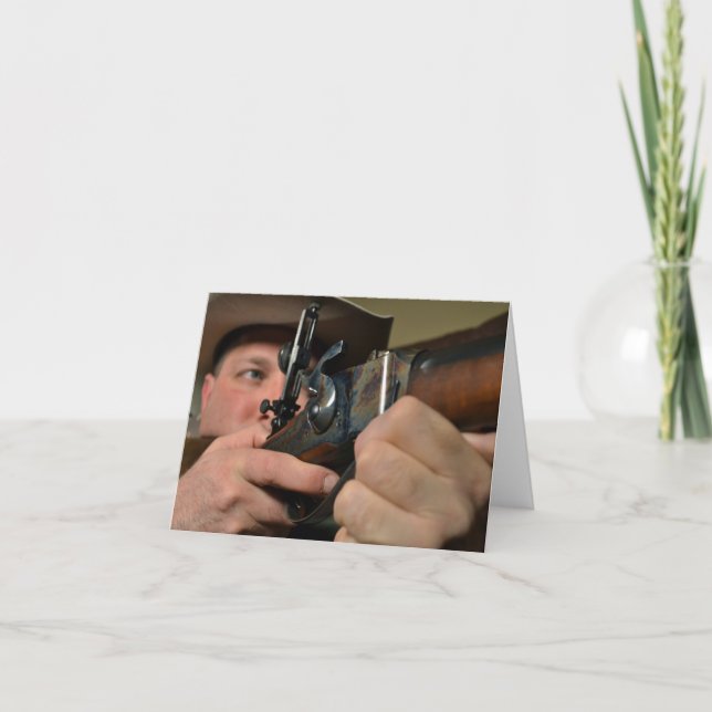 Cartão Cowboy Notecard (Frente)