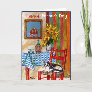 CARTÃO COZINHA ITALIANA EM FLORENÇA / DIA DOS PAIS