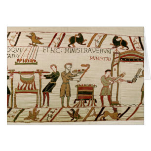 Cartão Cozinham a carne