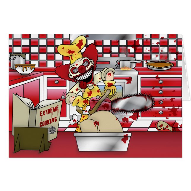 Cartão Cozinhar Extreme (Frente Horizontal)