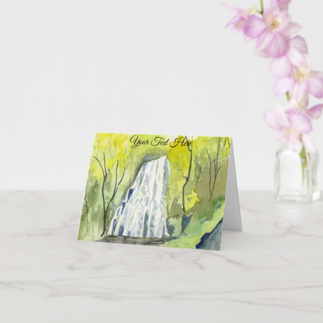 Cartão Crabtree Falls (Orquídea)