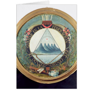 Cartão Crachá da federação de Guatemala