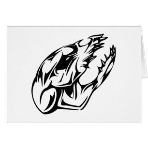 Cartão Crânio animal