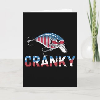 Cartão Cranky Usa Crankit Pesca Dia dos Pais 