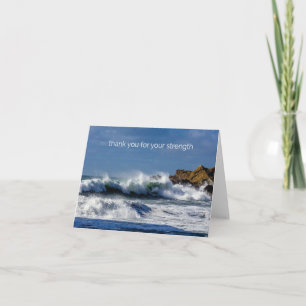 Cartão Crashing Waves at Big Sur - Note Card